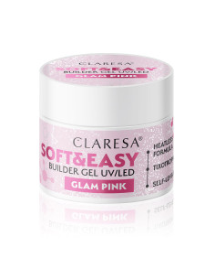 Claresa builder gel Soft&Easy glam pink 12g