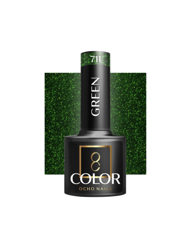 OCHO NAILS Hybrid nail polish green 711 -5 g