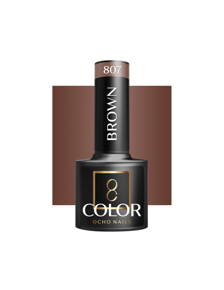 OCHO NAILS Hybrid nail polish brown 807 -5 g