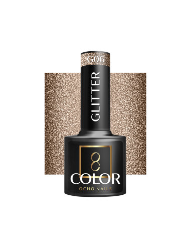 OCHO NAILS Hybrid nail polish glitter G06 -5 g