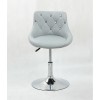 Chair for beauty salon. Chair for hairdresser. Chair for nail salon. Chair White Black BFHC931N