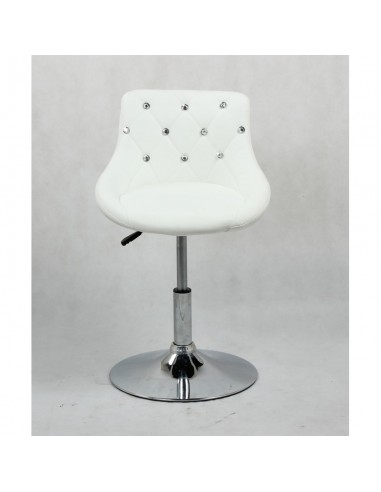 Chair for beauty salon. Chair for hairdresser. Chair for nail salon. Chair White  BFHC931N