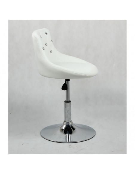 Chair for beauty salon. Chair for hairdresser. Chair for nail salon. Chair White  BFHC931N