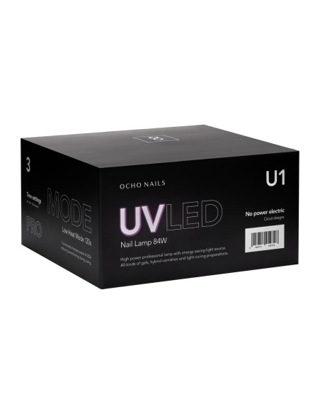 Ocho Nails 8 LED UV lamp white 84W