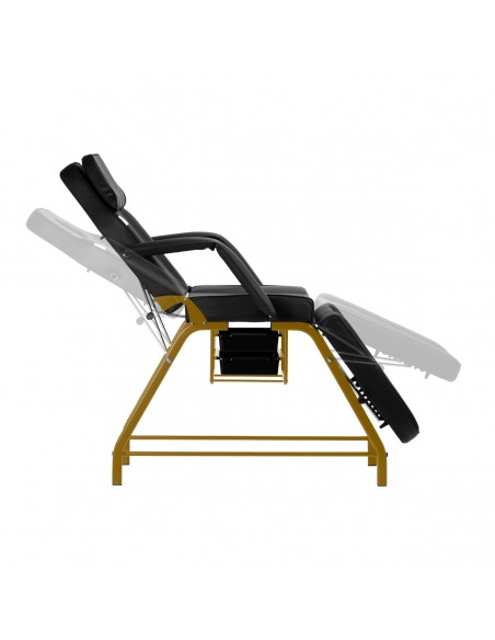 Cosmetic chair 557G with cuvettes black