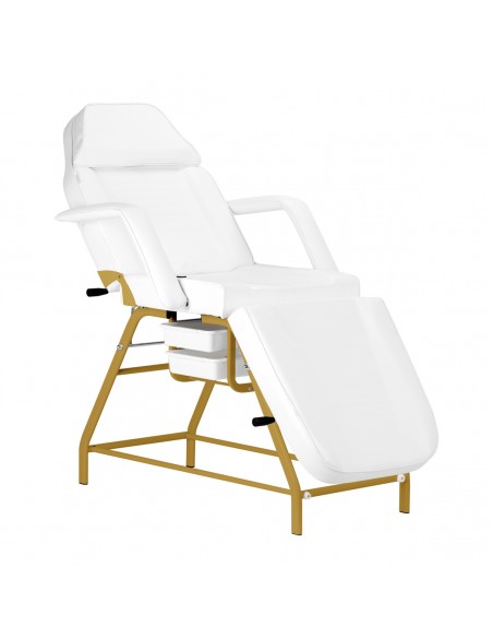 Cosmetic chair 557G with cuvettes white