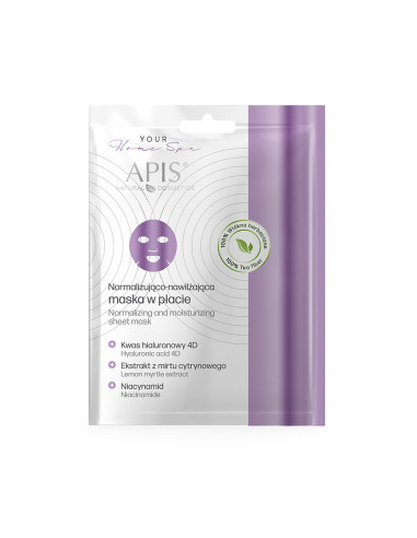 Apis normalizing and moisturizing mask in a sheet 20 g