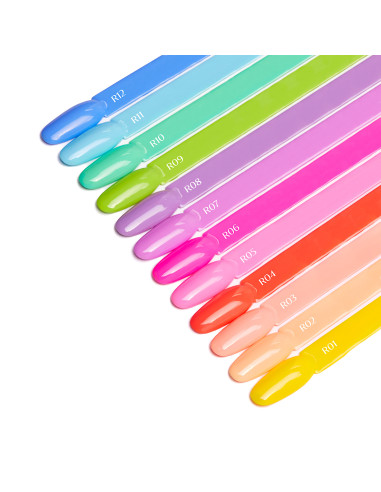OCHO NAILS Hybrid nail polish rainbow R02 -5 g