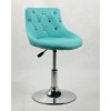 Chair for beauty salon. Chair for hairdresser. Chair for nail salon. Chair White BFHC931N
