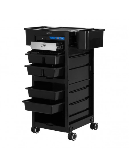 Gabbiano hairdresser's helper with UV sterilizer 68UV black