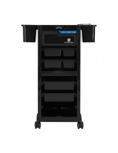 Gabbiano hairdresser's helper with UV sterilizer 68UV black