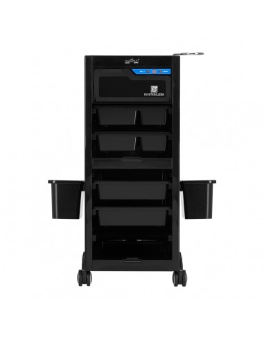 Gabbiano hairdresser's helper with UV sterilizer 68UV black