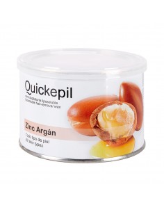 Quickepil depilatory wax can zinc-argan 400 ml