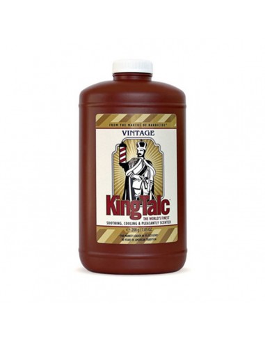 Barbicide king talc talc for leather Vintage 200 g  