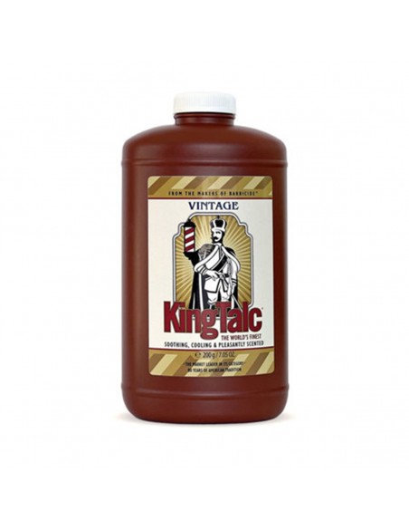 Barbicide king talc talc for leather Vintage 200 g  