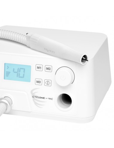 Saeyang Marathon Cyclone-Vac podiatry nail drill machine with absorber + podoset