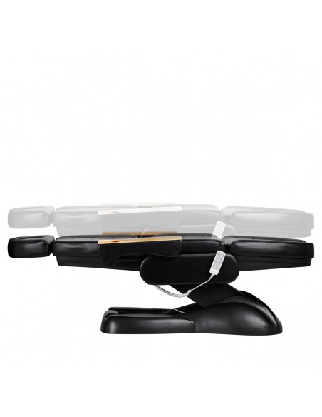 Electric cosmetic chair SILLON Lux 273b + stool 304 black