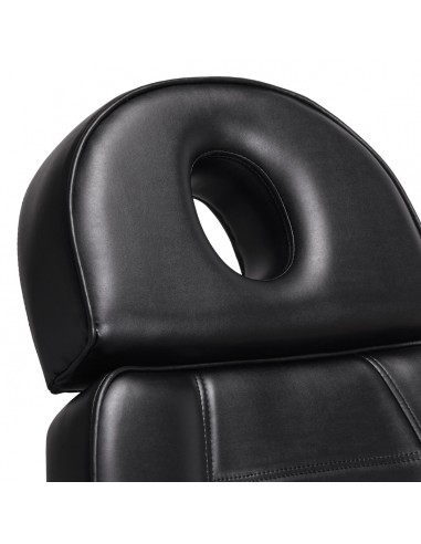 Electric cosmetic chair SILLON Lux 273b + stool 304 black