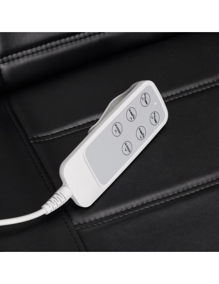 Electric cosmetic chair SILLON Lux 273b + stool 304 black