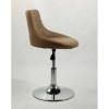 Chair for beauty salon. Chair for hairdresser. Chair for nail salon. Chair Black velour BFHC931N