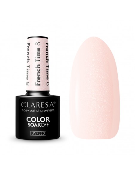 CLARESA French Time Hybrid Polish 8 -5g