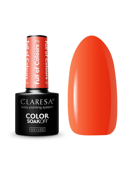 CLARESA Full of colours Hybrid Polish 2 -5g