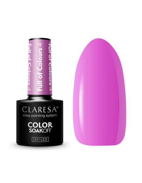 CLARESA Full of colours Hybrid Polish 4 -5g