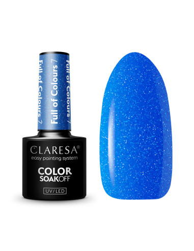 CLARESA Full of colours Hybrid Polish 7 -5g