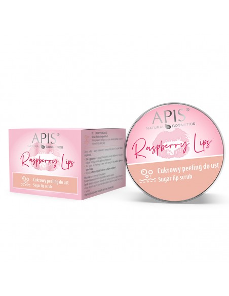 Apis raspberry lips sugar lip scrub 10 ml