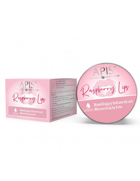 Apis raspberry lips moisturising lip balm 10 ml