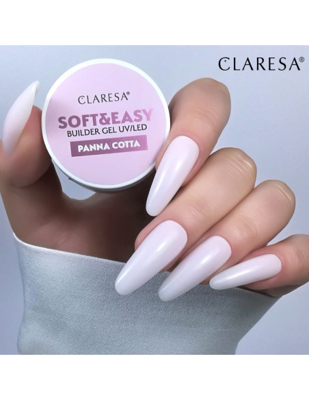 Claresa Soft&Easy gel builder panna cotta 90g