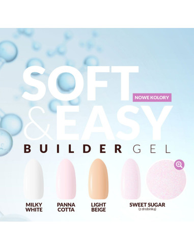 Claresa builder gel Soft&Easy gel panna cotta 12g