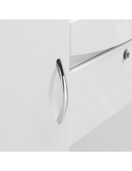 Gabbiano Reception Desk G26W White Gabbiano Reception Desk G26W White