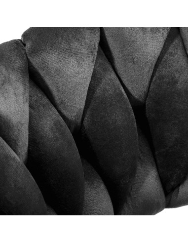 4Rico Bar Hocker QS-B313a gray velvet