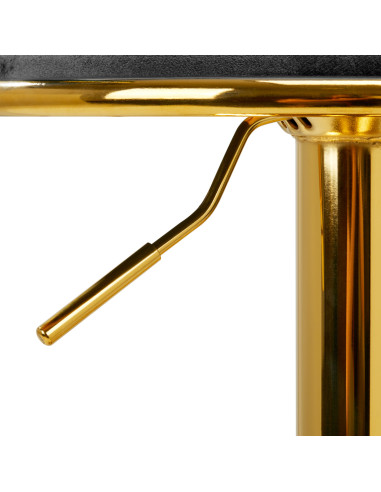 4Rico Bar Hocker QS-B313a gray velvet