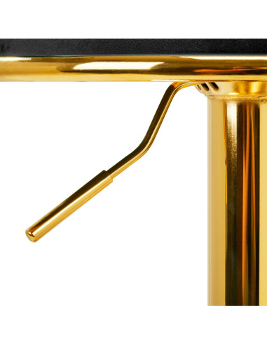 4Rico Bar Hocker QS-B313a black velvet