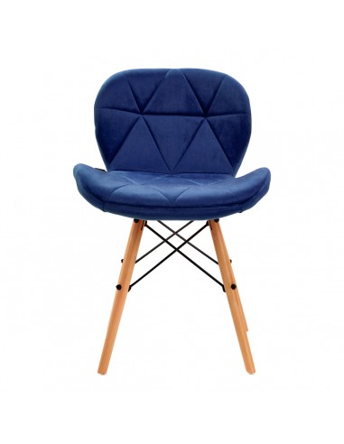 4Rico Cosmetic chair QS-186 navy velvet
