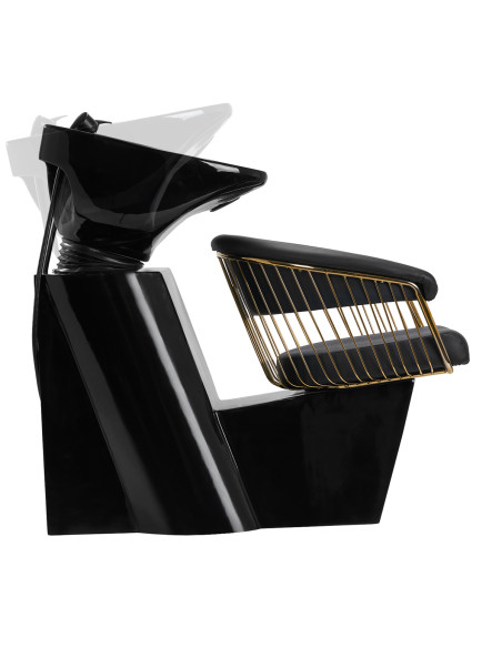 Gabbiano hairdressing wash unit Lille-M gold black