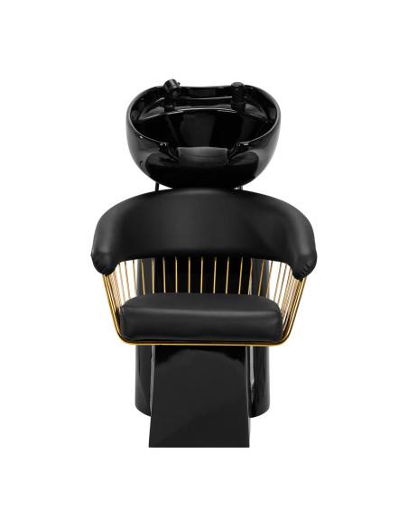 Gabbiano hairdressing wash unit Lille-M gold black