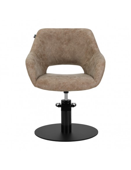 Hairdressing chair Gabbiano Sevilla old Brown