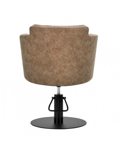 Hairdressing chair Gabbiano Roma old Brown