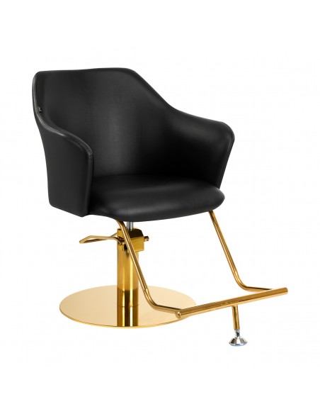 Hairdressing chair Gabbiano Marbella Black