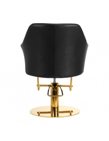 Hairdressing chair Gabbiano Marbella Black