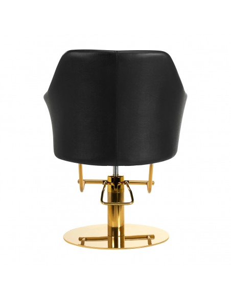 Hairdressing chair Gabbiano Marbella Black