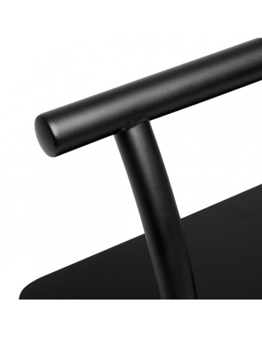 Hairdressing footstool L005S black