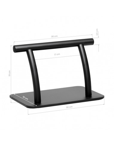 Hairdressing footstool L005S black
