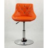 Chair for beauty salon. Chair for hairdresser. Chair for nail salon. Chair Black white BFHC931N