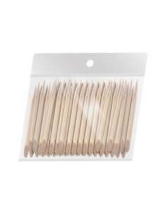 100 pcs. Wooden manicure cuticle sticks 6,5 cm OCHO NAILS