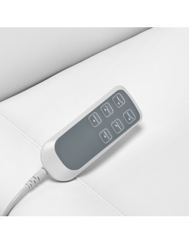 Electric cosmetic chair SILLON CLASSIC 3 motors white