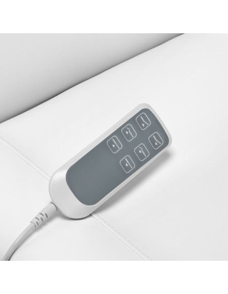 Electric cosmetic chair SILLON CLASSIC 3 motors white